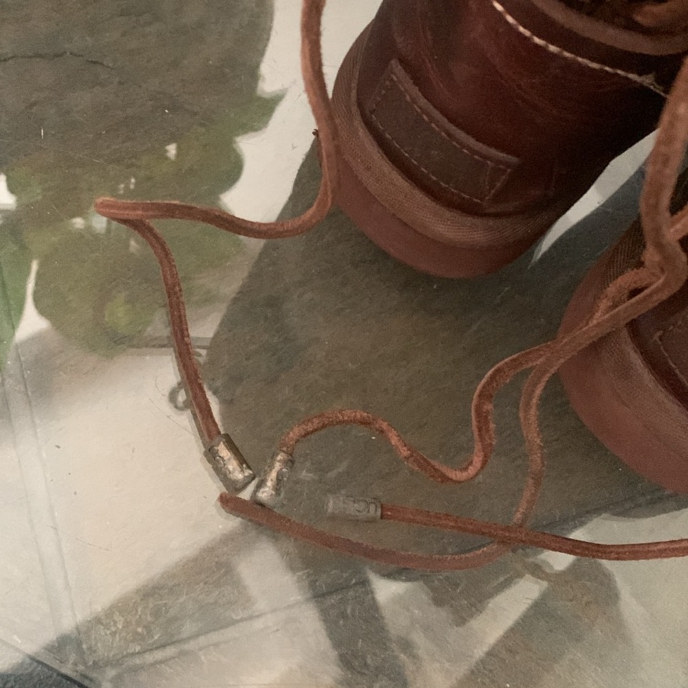 UGG Mariana Sheepskin Lined Leather Boots - Picture 9 of 14